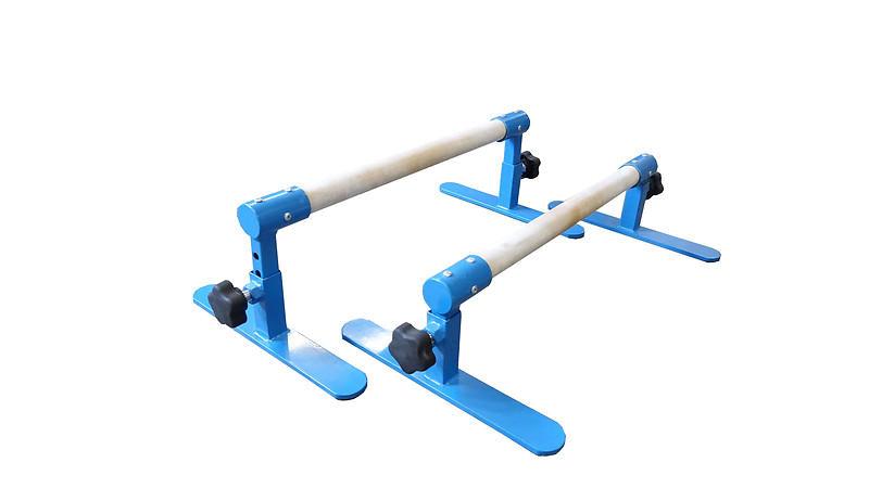 ADJUSTABLE HEIGHT PARALLETTE BARS